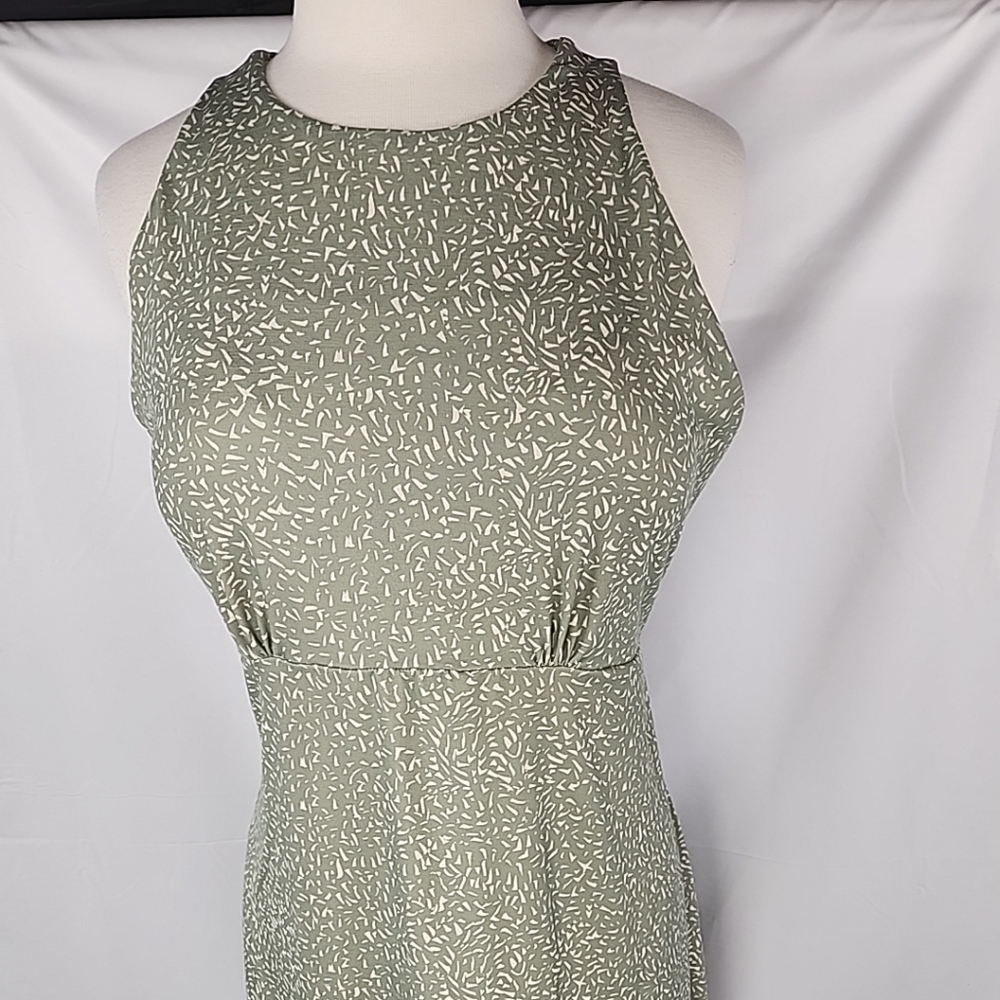 Prana Sage Green Midi Dress - Picture 3 of 12